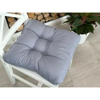 Podsedák PODSEDÁKY NA ŽIDLE 40x40 cm Šedý