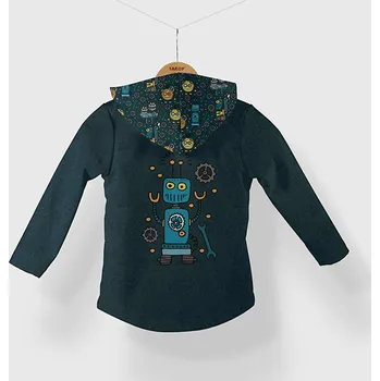 Panel se střihem 86 softshell bunda roboty na petrolejové