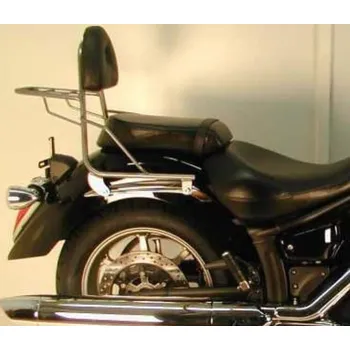 Motodoplněk Hepco & Becker Opěrka spolujezdce na Yamaha XVS 1300 Midnight Star (07-16) s trubkovým nosičem