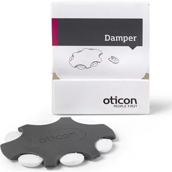 6ks Damper filtrů Oticon pro háky sluchadel