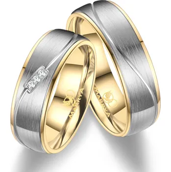 Prsten MARRYA® Pánský snubní prsten Titan - velikost 60 - TI-05P-60