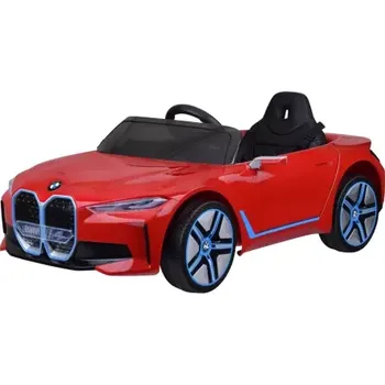 Dětské elektrovozidlo Elektrické autíčko BMW i4 + dálkové ovládání Červená