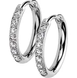 Šperky4U Titanové náušnice - kruhy 14 mm - KM2028-14