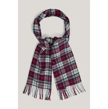 Šála ŠÁLA GANT MULTI CHECK SCARF WINE RED