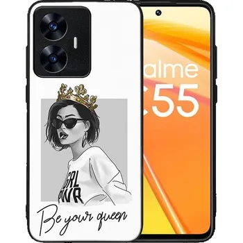 Pouzdro na tablet VSECHNONAMOBIL 85483 MY ART Ochranný kryt pro Realme C55 QUEEN (139)