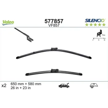 List stěrače VALEO 577857