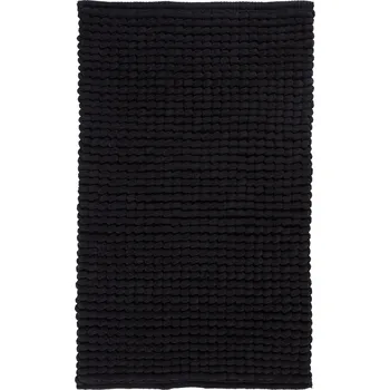 Koupelnová předložka Aquanova, Koupelnový kobereček Axel 60 x 100 cm černý - Formadore