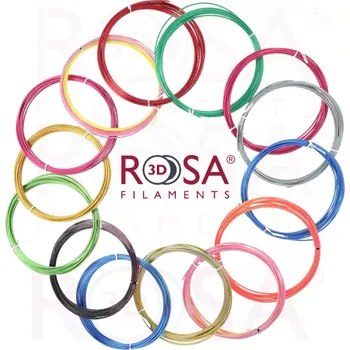 3D tisk 3D PEN PACK ROSA3D PLA DUAL COLOURS 1,75 mm 14 x 5m