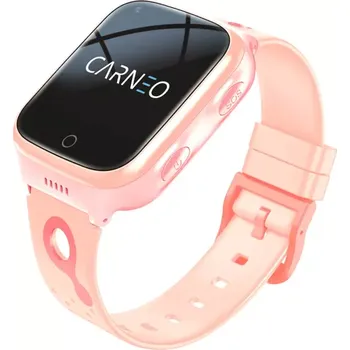 Chytré hodinky CARNEO GuardKid+ 4G/Platinum Pink/Sport Band/Pink