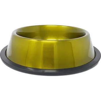 Miska pro psa PROFIZOO Miska nerezová protiskluzová 930 ml Zelená