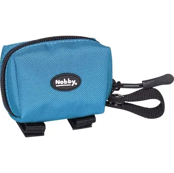 Kosmetika pro psa Aminela Nobby RIO zásobník na sáčky modrý 7,5 x 4 x 5 cm