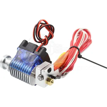 Příslušenství k 3D tiskárně E3DV6 hotend direct, přímý - 1,75mm | PTFE 24V