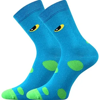 Chlapecké ponožky Lonka - Twidorik, modrá Barva: Modrá, Velikost: 30-34