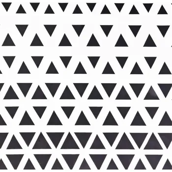 Látka metráž 100% bavlna delux Dubai bílo-černé EMI: 1 metr