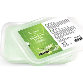 Výživa nehtů Kosmetický parafin Isabellenails 500ml – parafínový vosk s vůní ALOE (Kosmetický parafín 500ml ALOE)