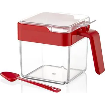 Dóza na potraviny QLUX Plastová dóza na koření 10x10cm