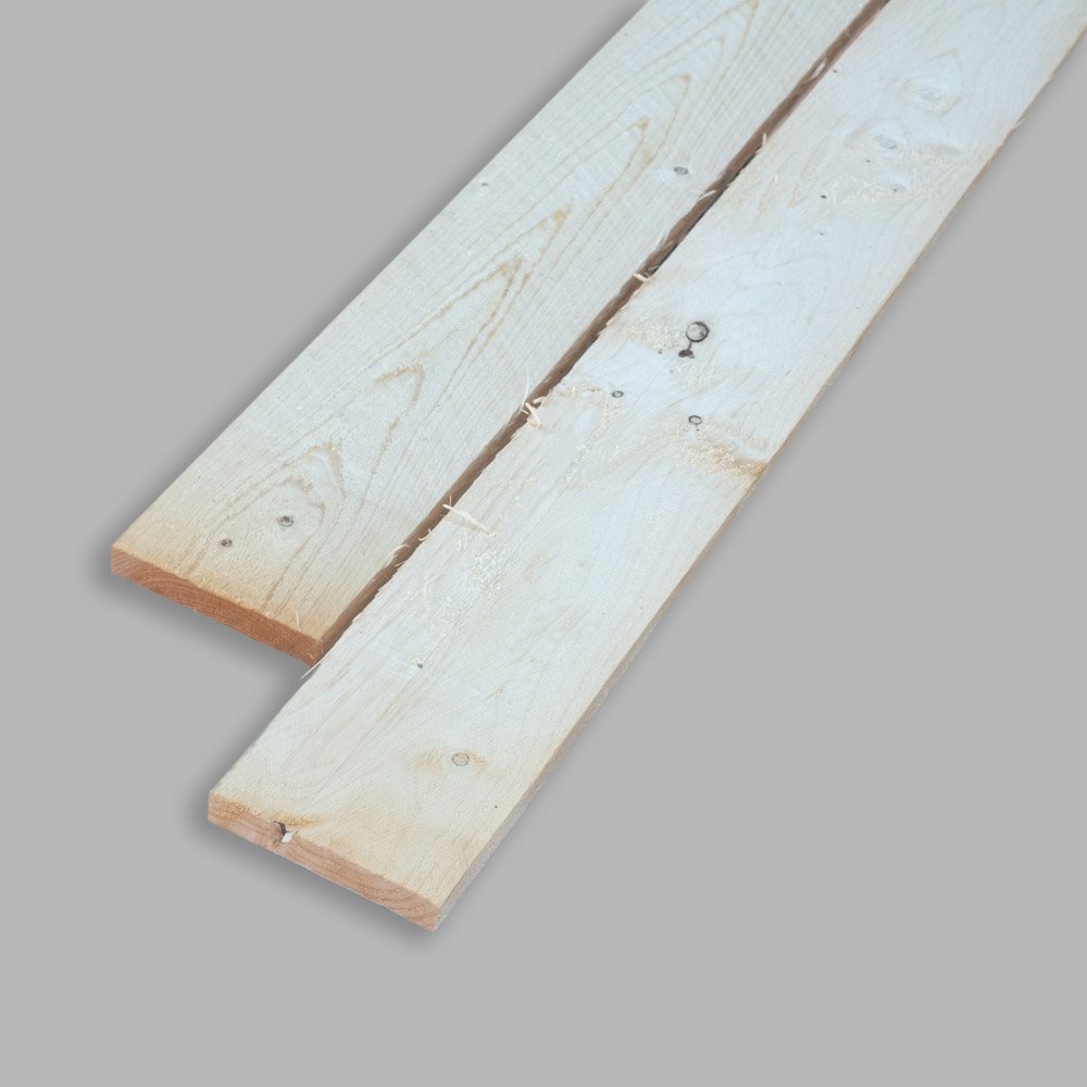 Smrková Nehoblovaná Stavební Prkna 24x140x4000 mm