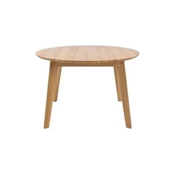 Jídelní stůl Samos jídelní rozkládací stůl buk, lak Ø 120 + 50 cm