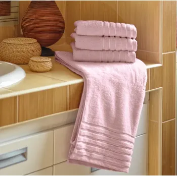 Ručník Luxusní Froté ručník EMA 50x100 cm - STARORŮŽOVÁ