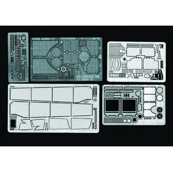 Plastikový model Royal Model 1/72 Tiger II Porsche/Henscel (for Revell kit)