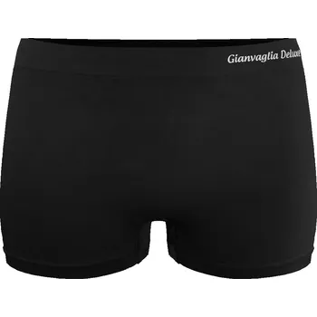 Kalhotky Kratší dámské boxerky Gianvaglia 3007 z pružného mikrovlákna Barva/Velikost: černá / XL/3XL