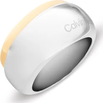 Prsten Calvin Klein Výrazný dámský bicolor prsten Refine 35000615 54 mm + 2 měsíce na vrácení zboží