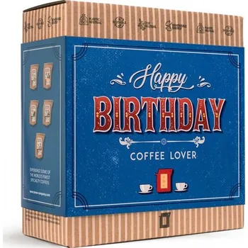 Káva The Brew Company Box s kávovými konvičkami - narozeniny 5x300ml 1500 g