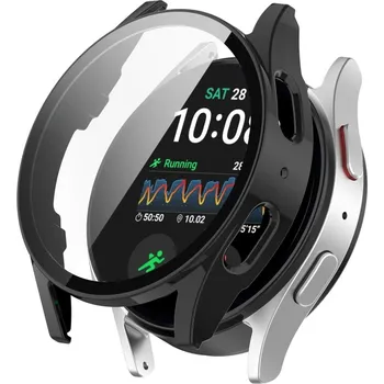 VSECHNONAMOBIL 81139 PC FULL COVER Plastový kryt se sklem pro Samsung Galaxy Watch 7 40mm černý