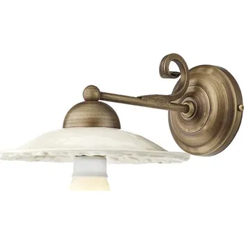 Redo LEA 02-800 + CF21 - Retro nástěnné svítidlo s keramickým stínidlem Ø 21,5cm (Nástěnná retro lampička )