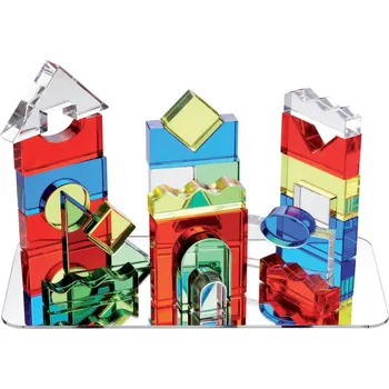 kreativní sada Barevné průhledné bloky