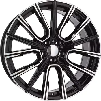 Alu kolo Alu kola Racing Line B5836, 19x8.5 5x112 ET25, černá + leštění vhodné pro BMW 6 Gran Turismo (2017-2023), BMW 7 G11 (2015-2022)