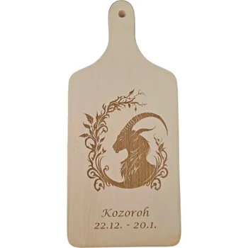 Kuchyňské prkénko IDARY Dekorační kuchyňské prkénko znamení – Kozoroh
