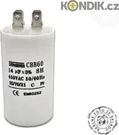 Kondenzátor rozběhový 14uF 450V CBB60A