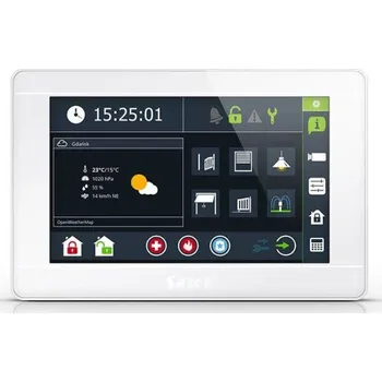 Sada domovního alarmu SATEL GRAFICKÁ KLÁVESNICE PRO POPLACHOVOU CENTRÁLU INT-TSI-W