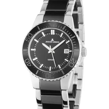 Hodinky Jacques Lemans 1-2165A Colmar Ceramic Ladies Watch 31mm 10ATM
