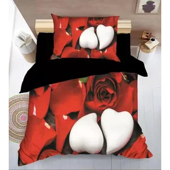 Povlečení POVLEČENÍ S 3D EFEKTEM 140x200/70x90cm - XENIE