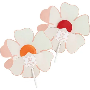 Cukrovinka Ovocné lízátko Lolly Flyer Květina 7000ks