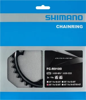 Převodník na kolo Shimano FC-R9100 36 zubů