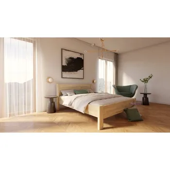 Postel Purtex ZOE NEW, Buk mořený, palisandr, 220x200cm