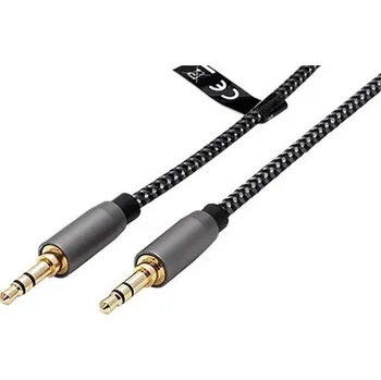Audio kabel Goobay Plus Kabel jack 3,5M - jack 3,5M, 0,5m (65272) - 11.92.7000