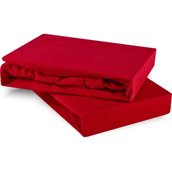Prostěradlo Prostěradlo červené jersey EMI: Prostěradlo 120x200
