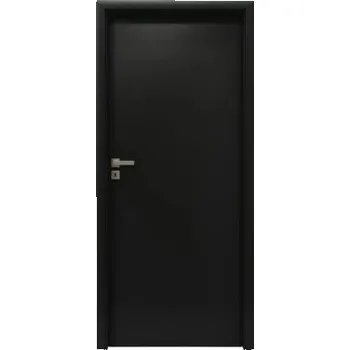 Interiérové dveře Interiérové dveře Single 1 laminátové černé 80L