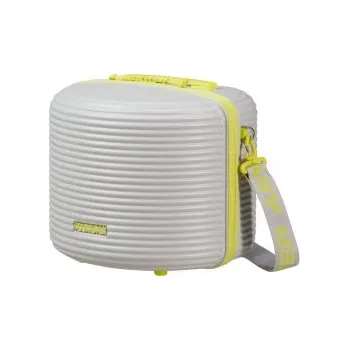 Kosmetická taška AT Kosmetický kufr Rollio Light Grey/Lime (152969/A274)