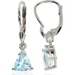 Zlatnictví Helios Náušnice s topazy a diamanty