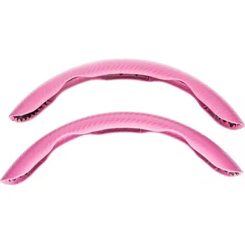 Potah na volant Boční potahy volantu 36-38 cm růžový karbon