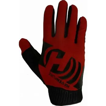 cyklistický dres Rukavice dlouhoprsté HAVEN PURE červené 3XL