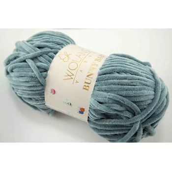 Příze Bunny Baby - ocelově šedá 100-30