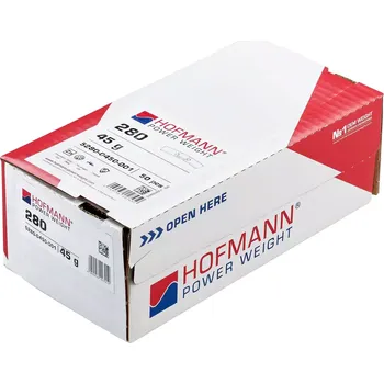 Sada na opravu pneumatiky Hofmann Power Weight 5280-0450-001 Vyvažovací závaží Typ 280, 45 g, zinek, stříbro