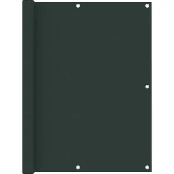 Stínicí technika zahrada-XL Balkónová zástěna tmavě zelená 120 x 500 cm oxfordská látka 135006