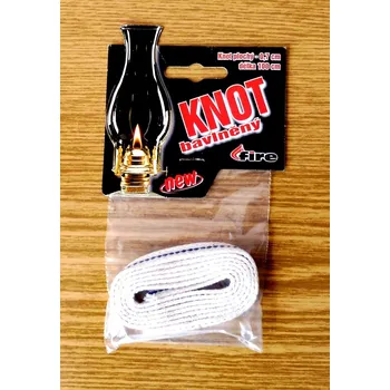 Lampový knot Knot plochý do lamp